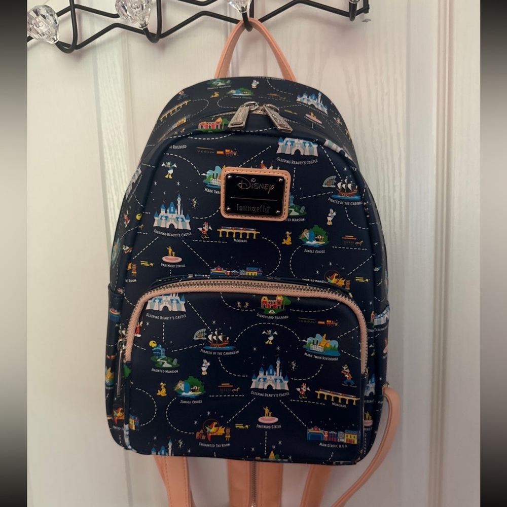 Loungefly Disneyland 65th Anniversary Mini Backpack